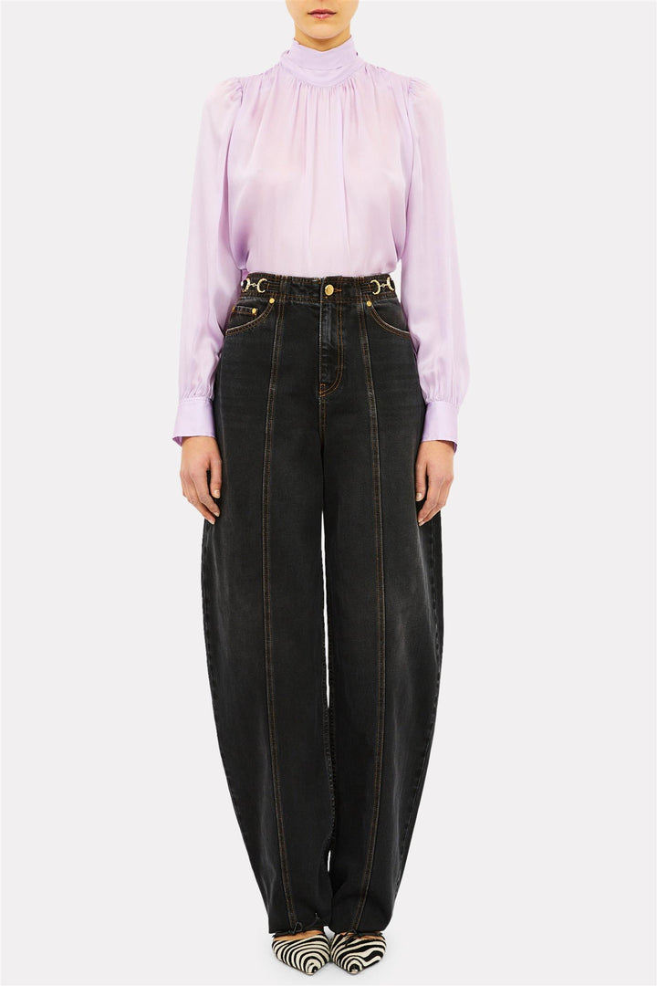 The Axel Barrel Jean Smoke