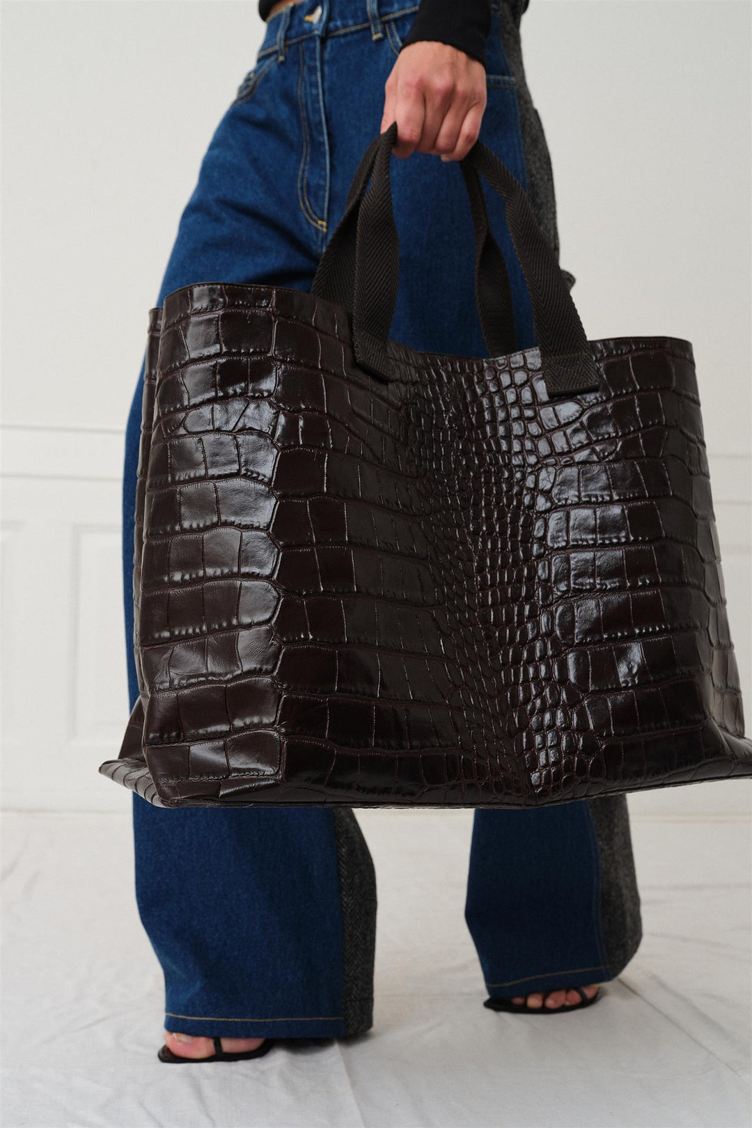 Smidstrup Bag Brown Croco