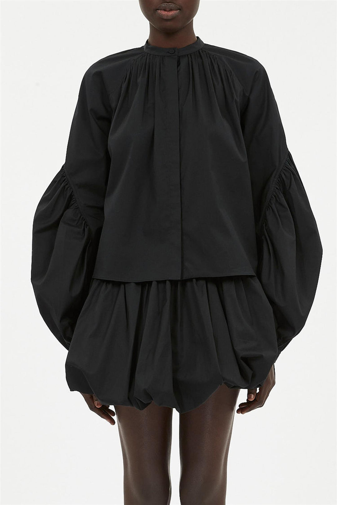 Rowena Long Sleeve Blouse Black