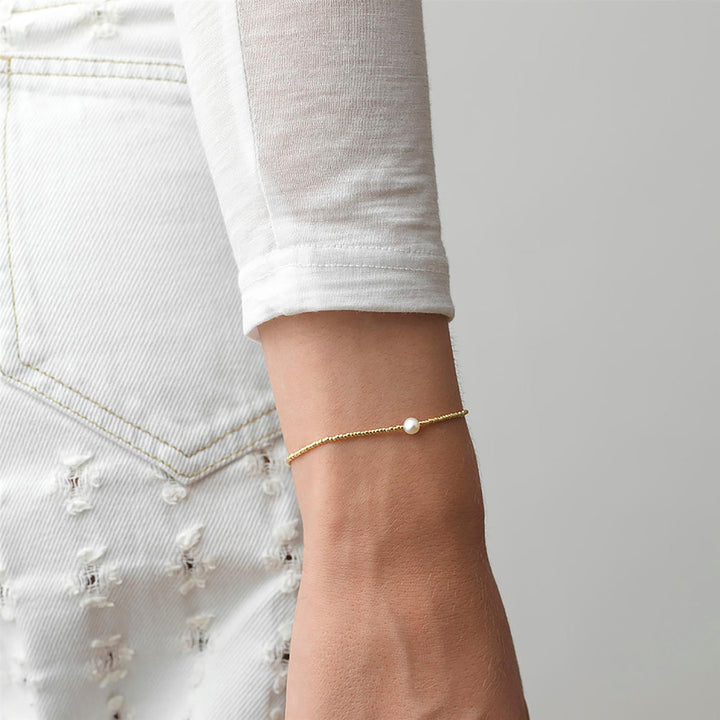 Pearly Bracelet Gold