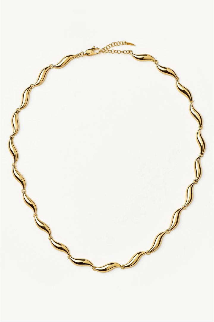 Savi Signature Link Chain Necklace Gold