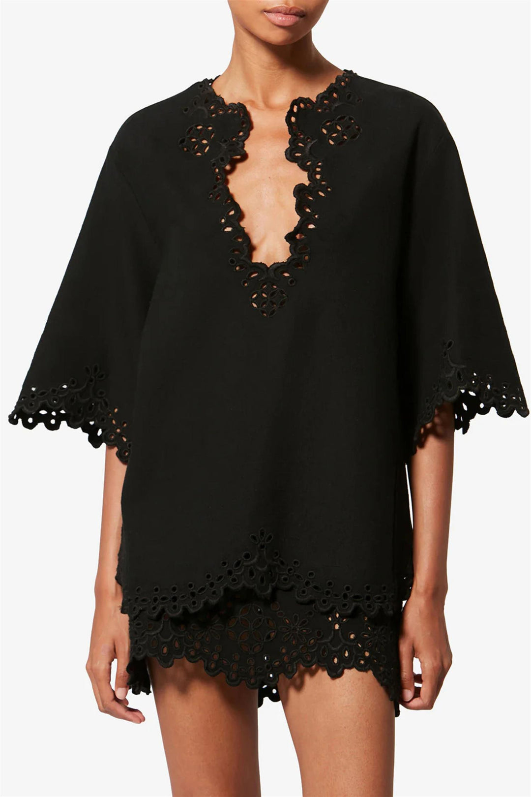 Shana Top Faded Black