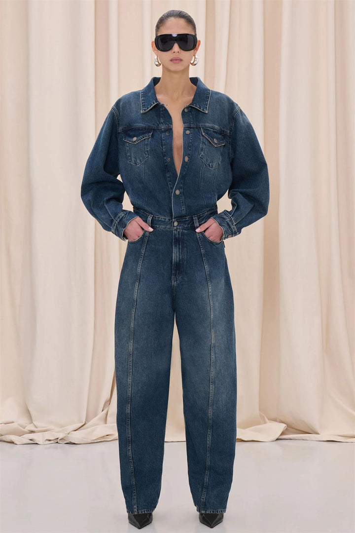 Amber Jumpsuit Intense Blue