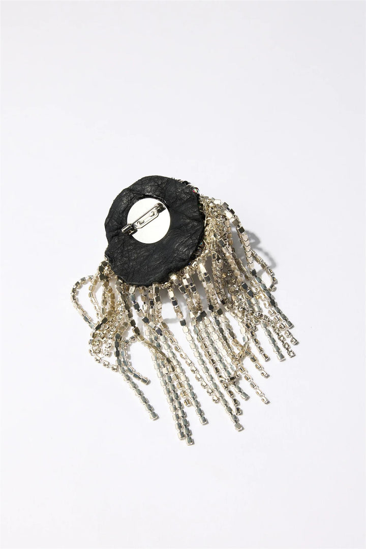 Lumaca Brooch Onyx
