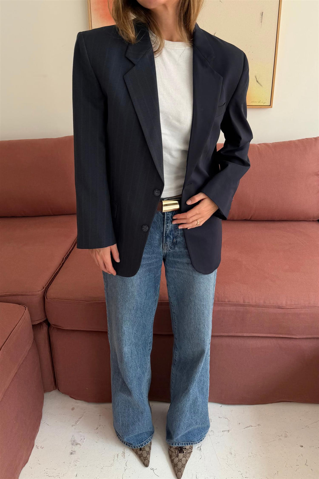 Contrast Blazer CB2544