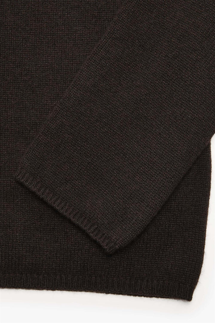 Sandy Cashmere Sweater Dark Oak