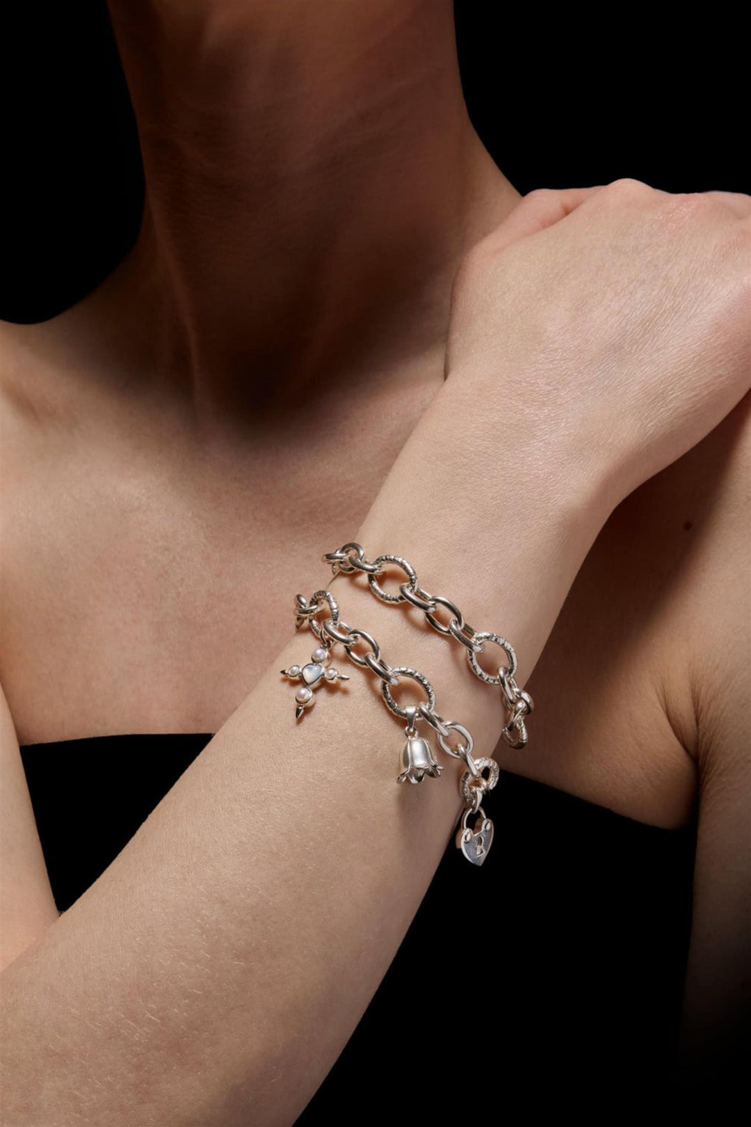 Charmed Chain Bracelet Silver