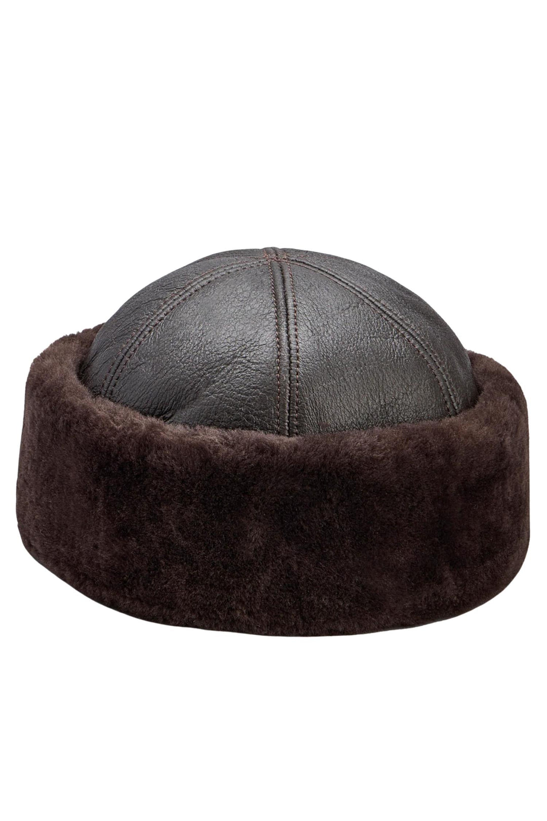 Oslo Shearling Hat Chocolate