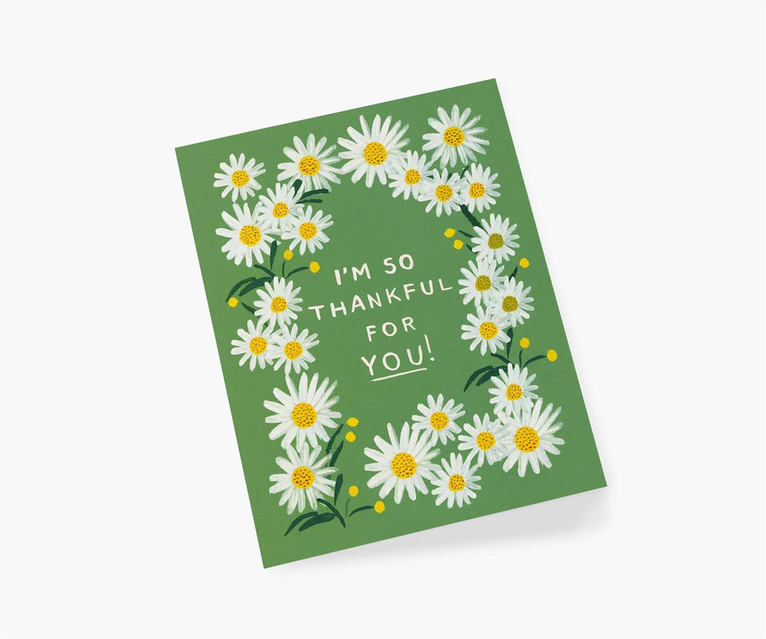 Daisies Thankful for You Card