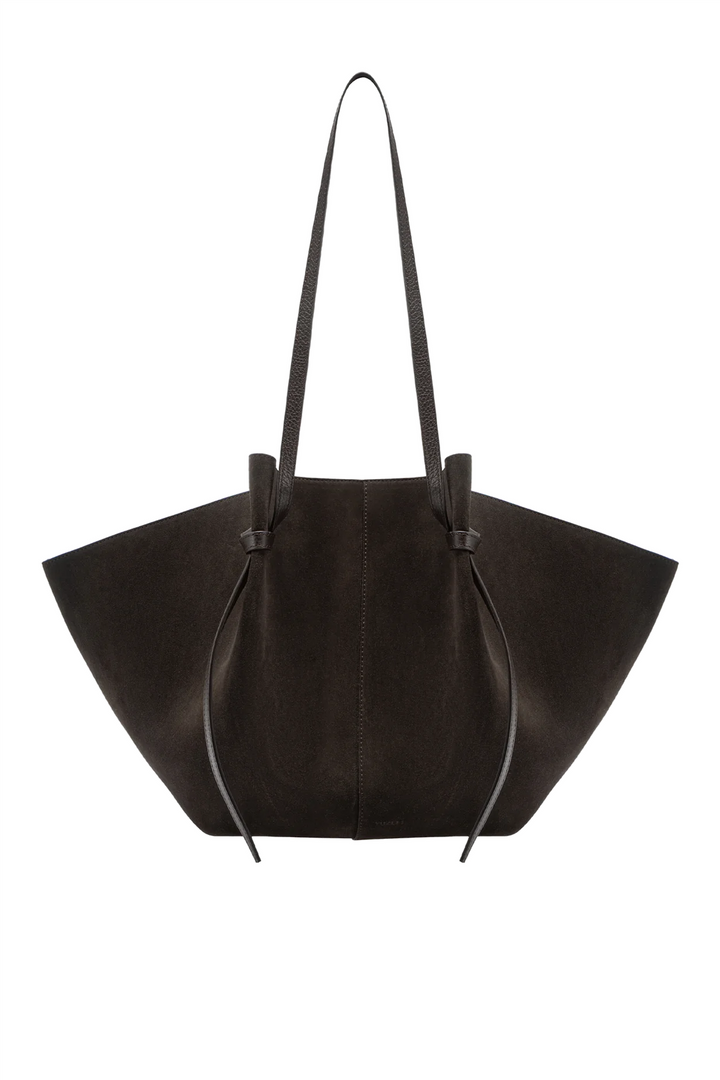 Large Mochi Suede Leather Ganache