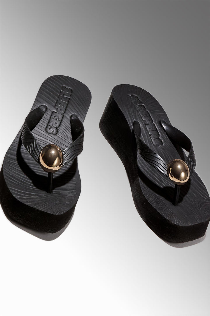 High Platform Pearl Paris Black