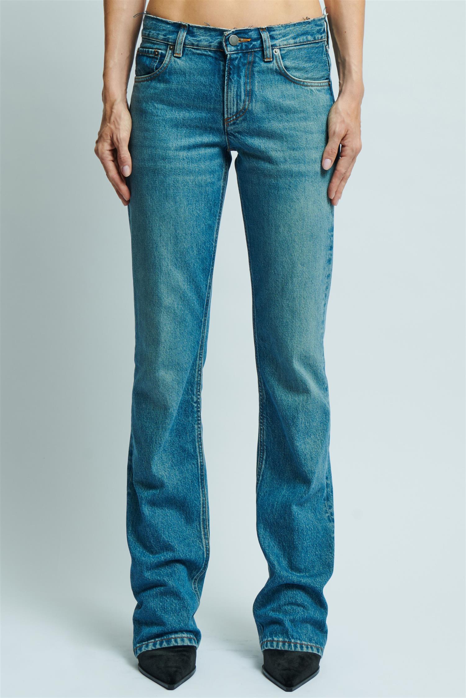 Carly Slim-Leg Jean Lagoon – DenDama