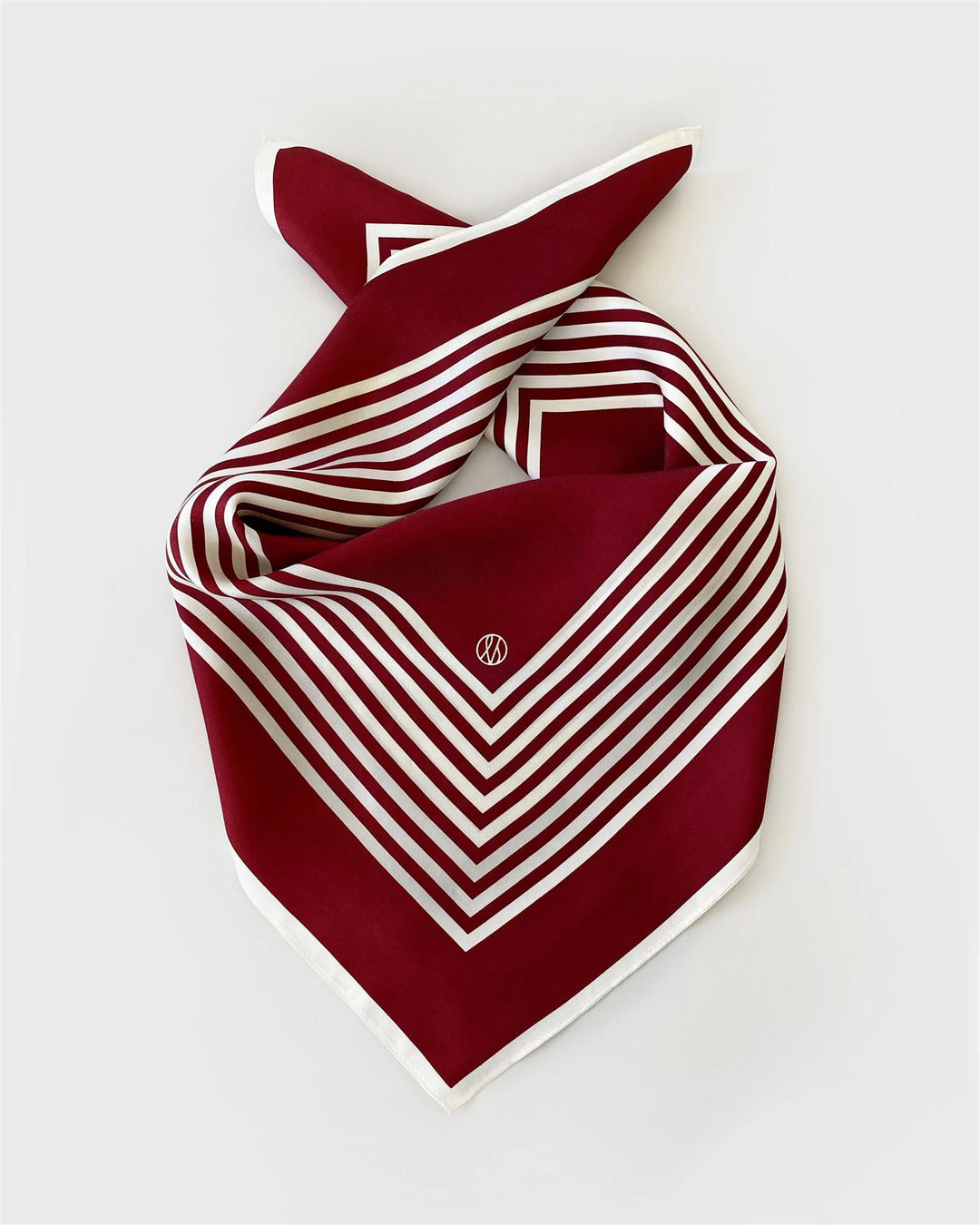 NO. 13 Scarf 65 cm. Wine Red