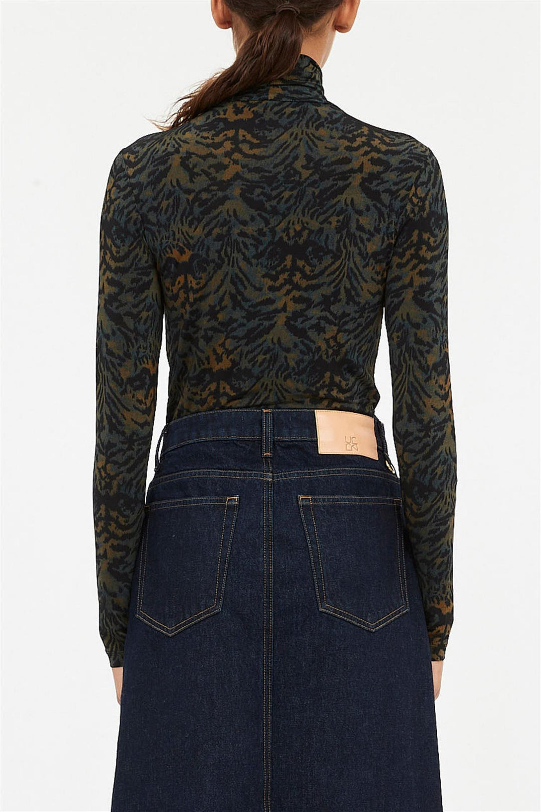 Aurelia Long Sleeve Turtleneck Desert Jasper