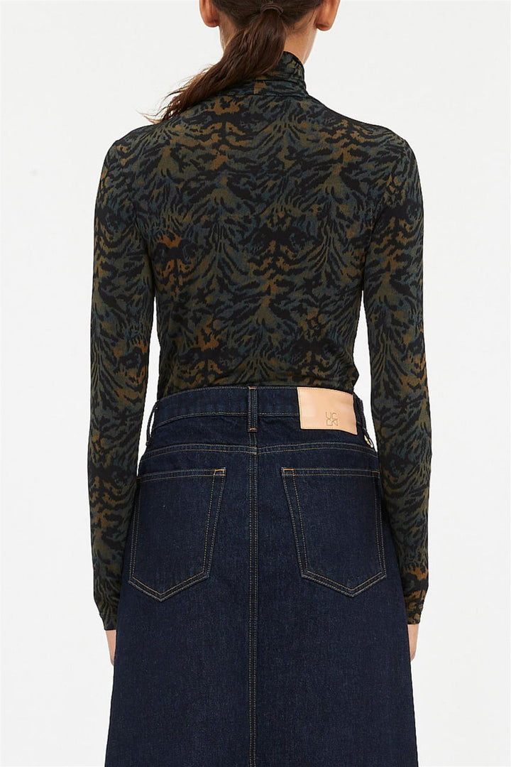 Aurelia Long Sleeve Turtleneck Desert Jasper