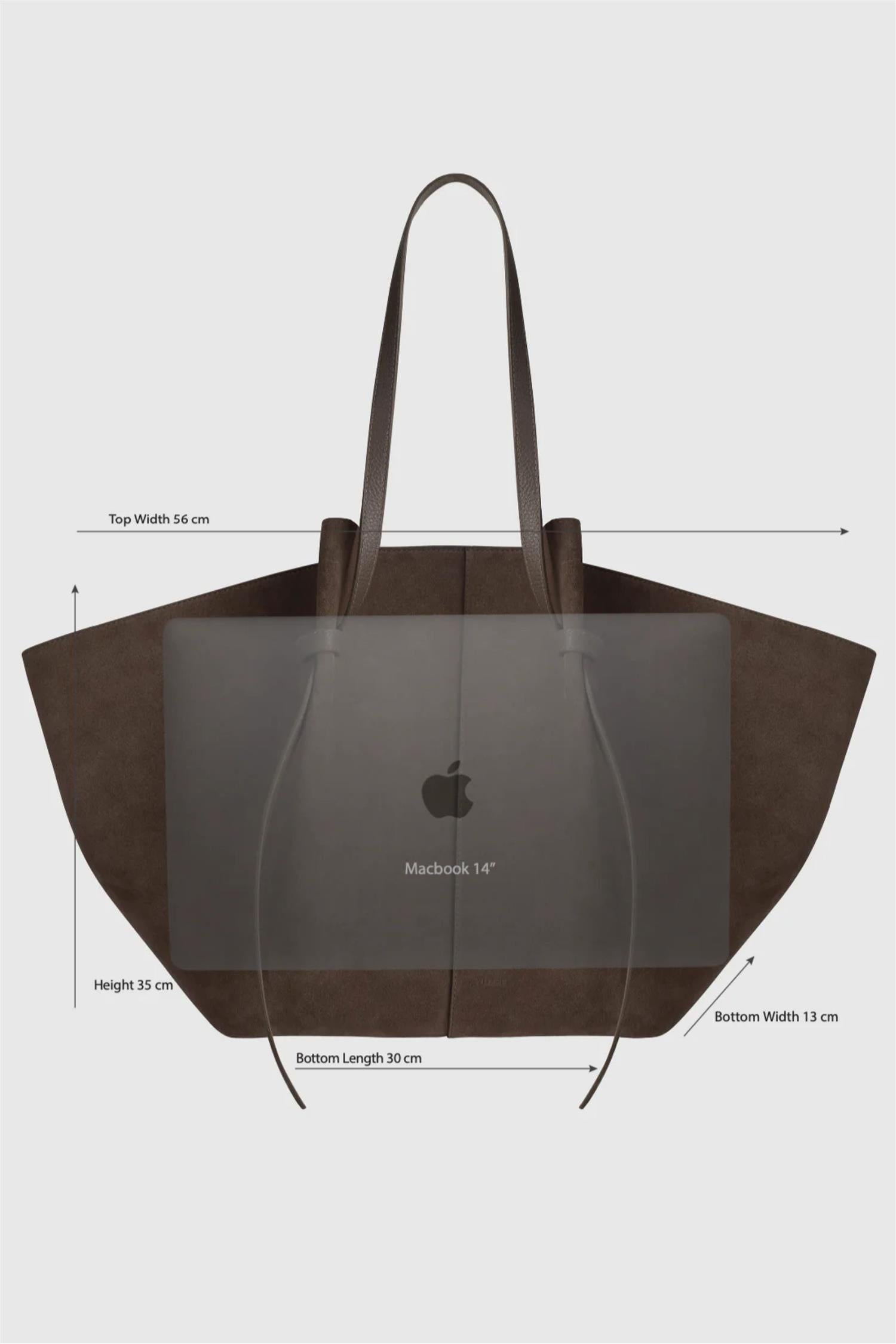 XL Mochi Suede Leather Nutmeg – DenDama