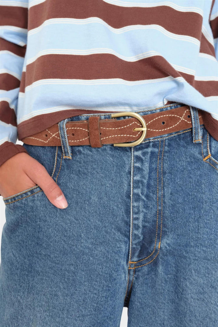 Laredo Belt Mahogany