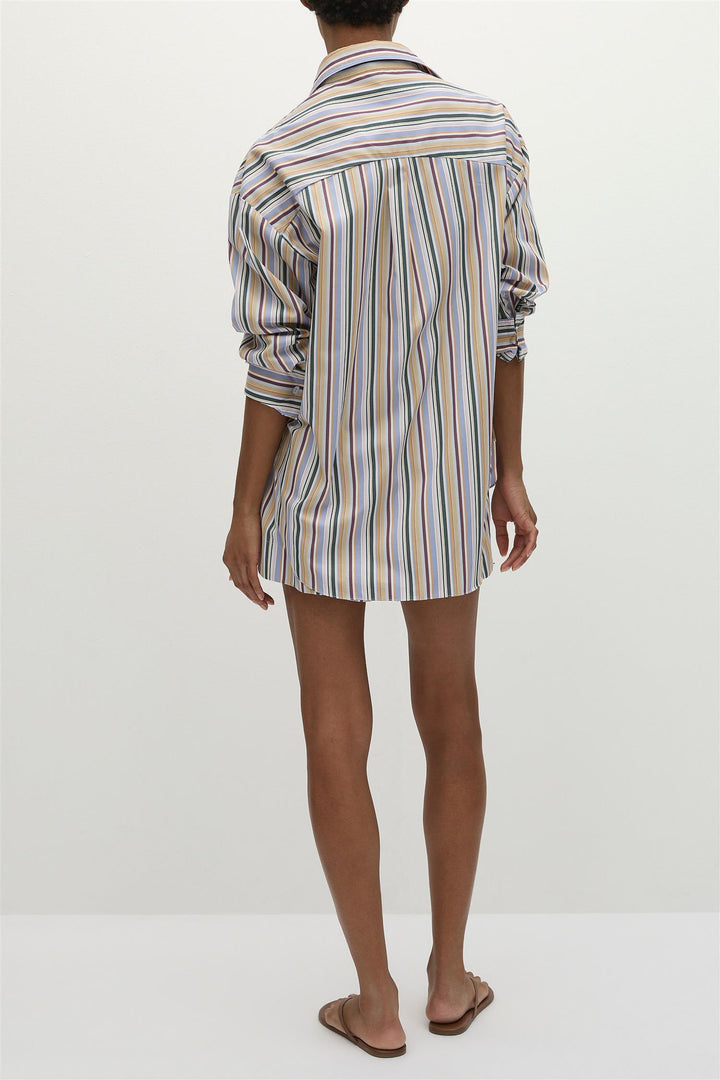 En Veau Oversized Shirt Sifnos Stripe