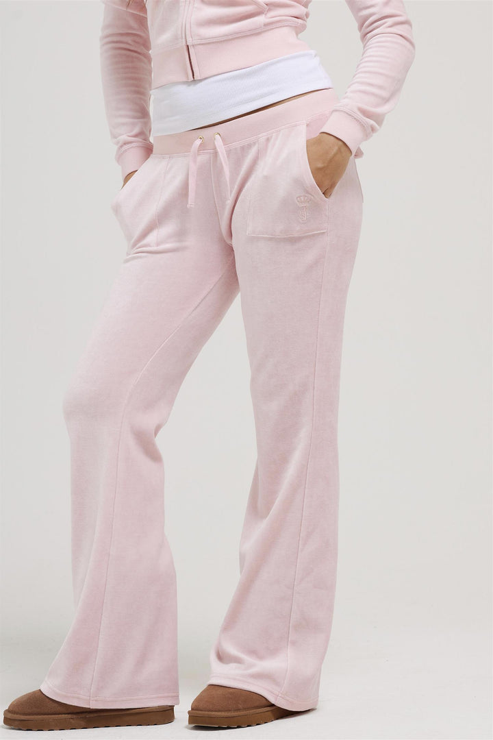 Caisa Ultra Low Rise Pants Candy Pink