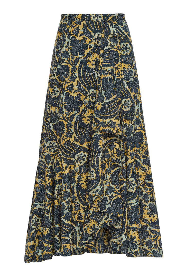 Sabina Faux Wrap Skirt Luna