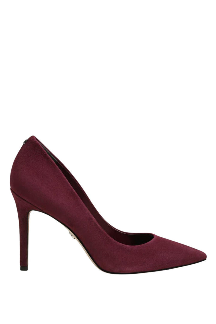 Hazel Pump Suede French Merlot