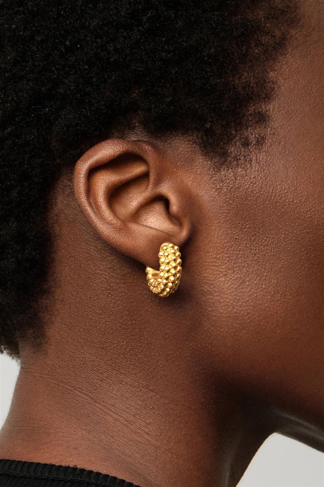 Baya Hoop Earrings Gold