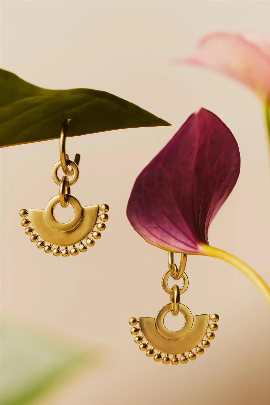 Zenyu Chandelier Hoop Earrings