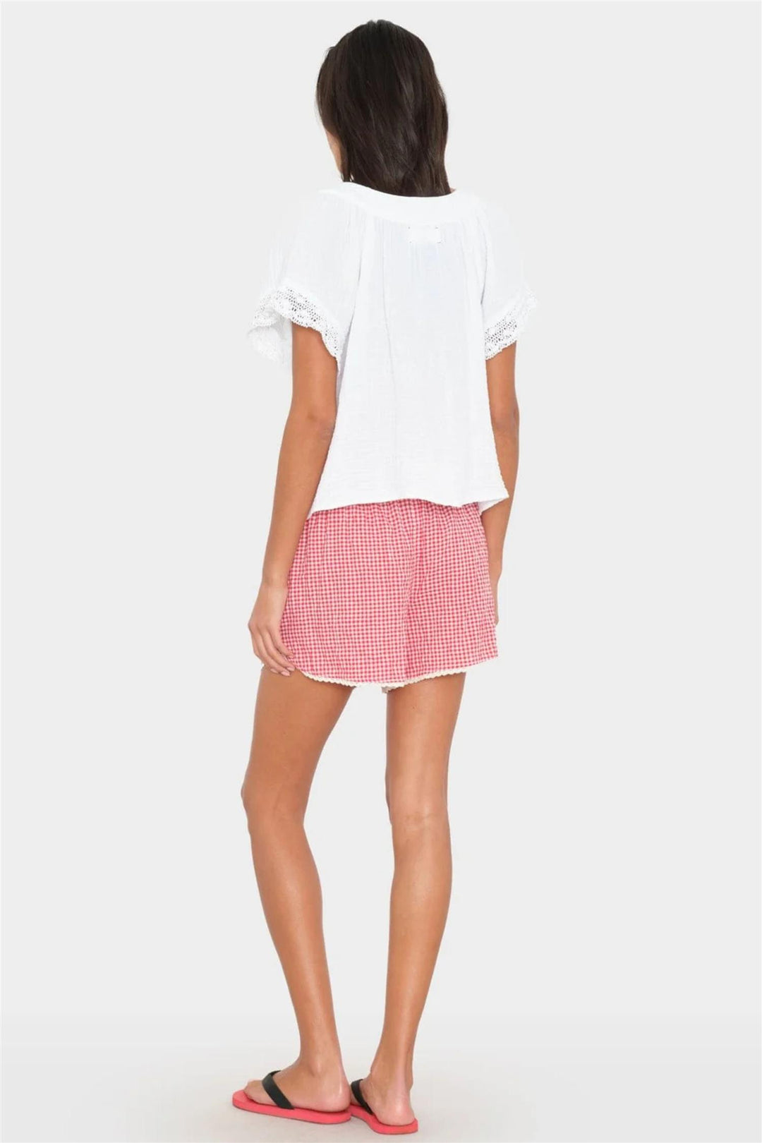 Starla Short Cherry Red