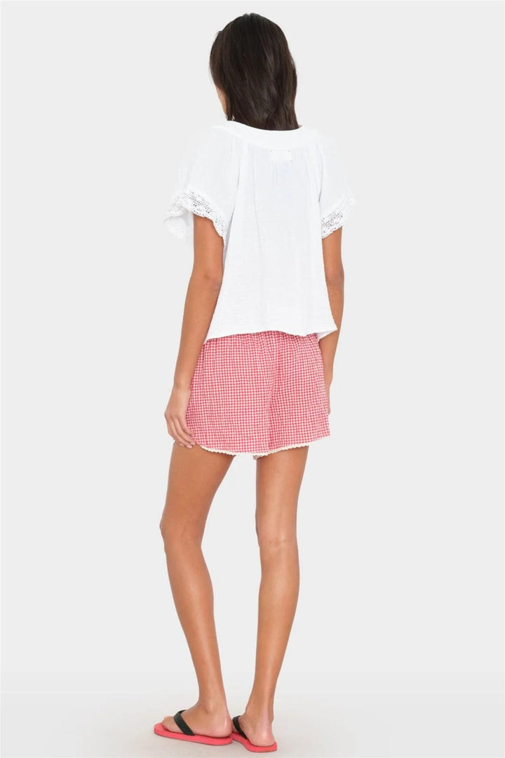 Starla Short Cherry Red