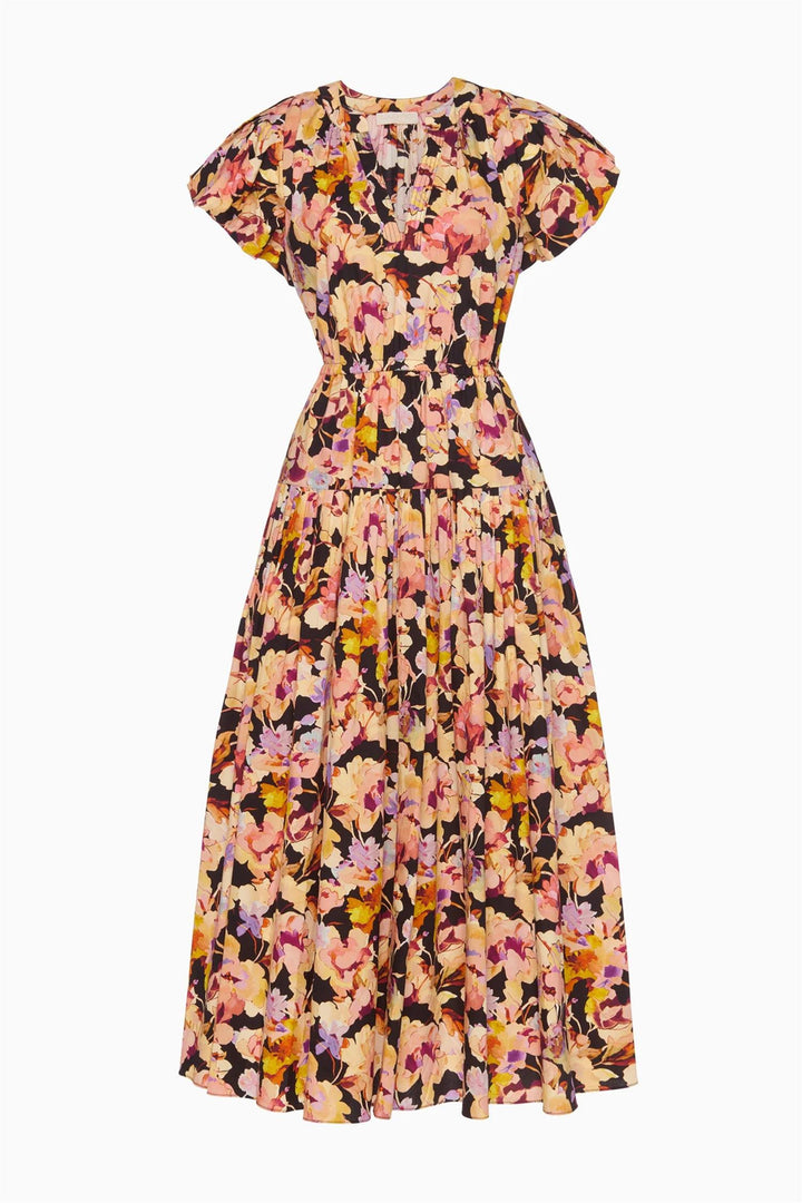 Marin Midi Dress Night Bloom