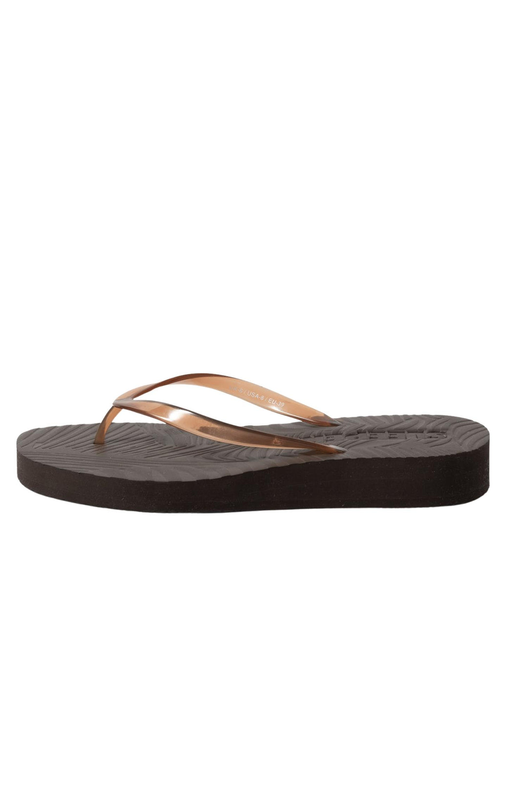 Tapered Platform Transparent Brown