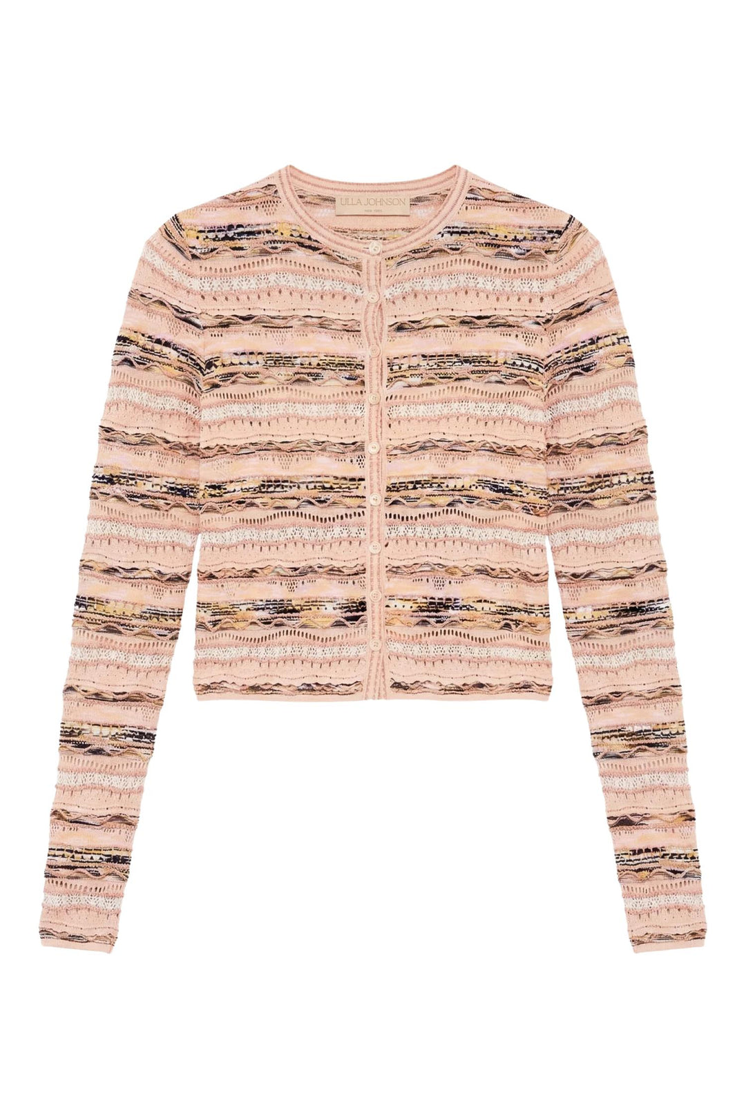 Mia Knit Cardigan Hibiscus