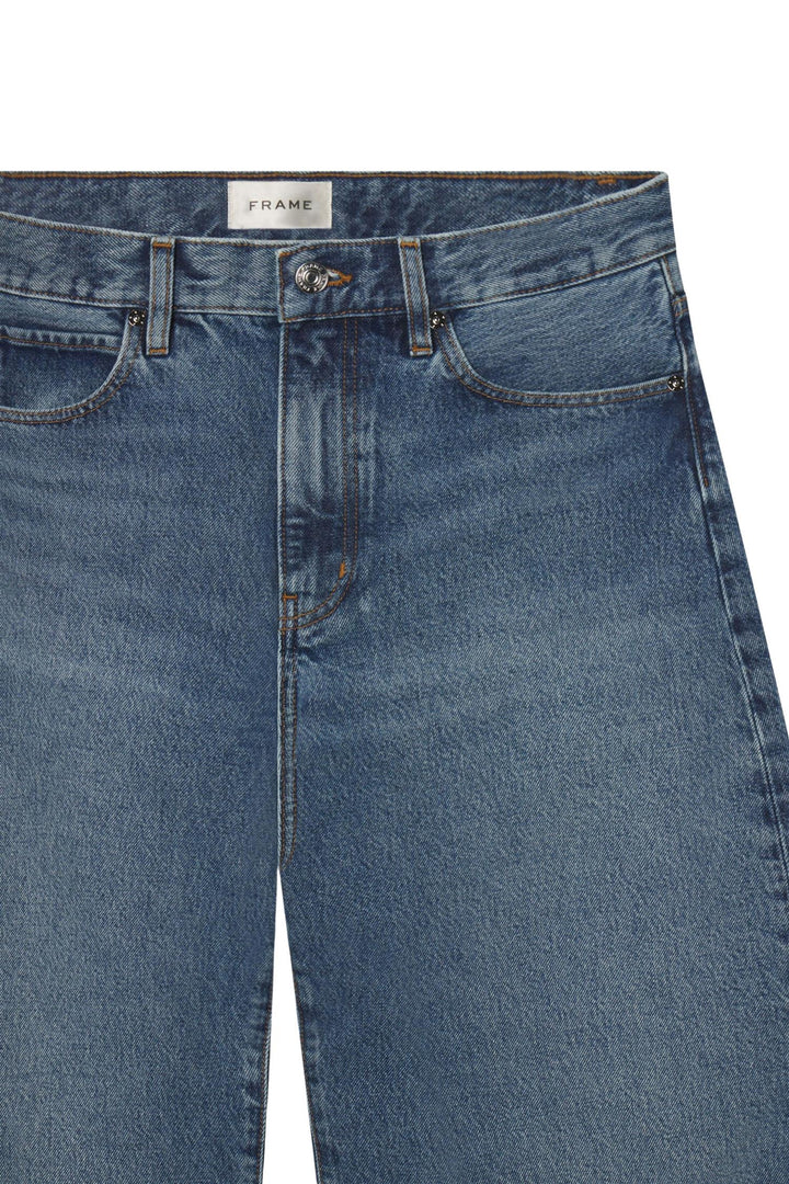 The Bubble Crop Knock Out Raw Fray