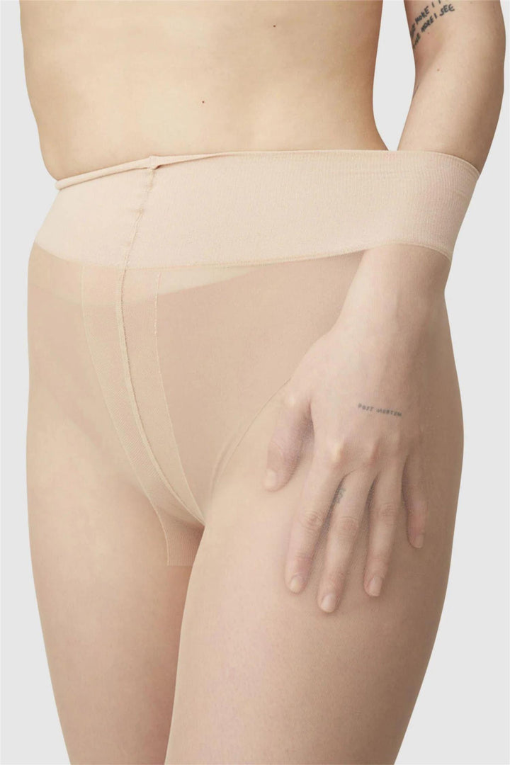 Malva Ladder Resistant Tights Beige