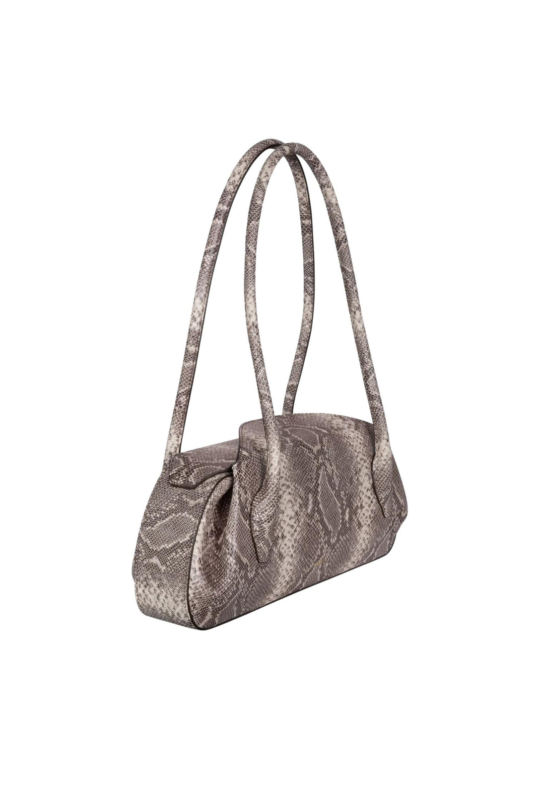 Oyster Shoulder Bag Ash Snake