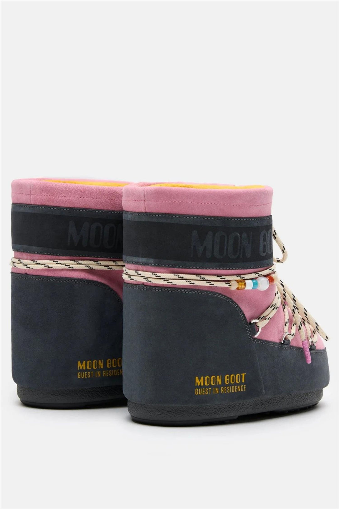 MB x GIR Low Icon Suede Beads Grey/Rose