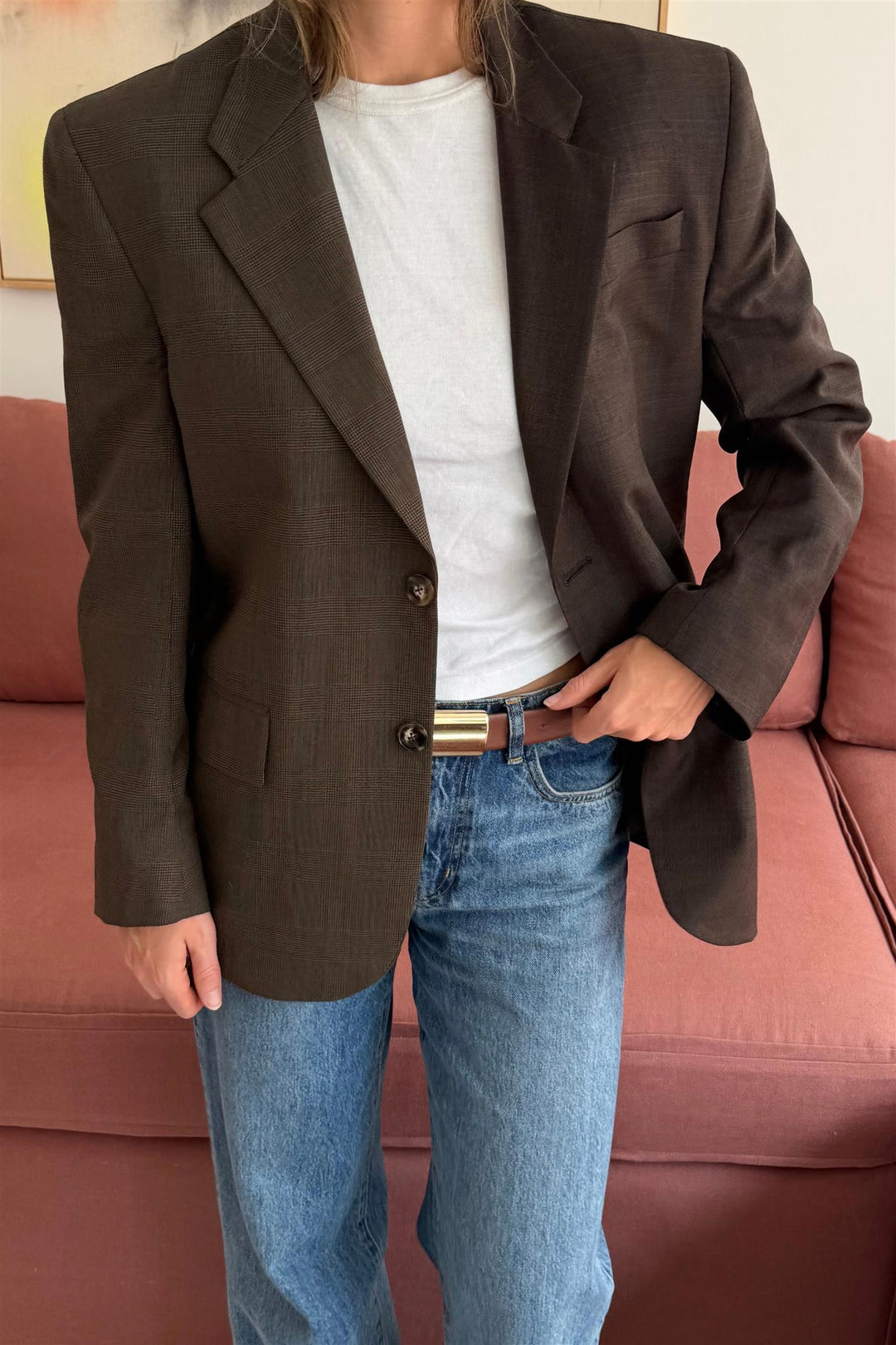 Contrast Blazer CB2551