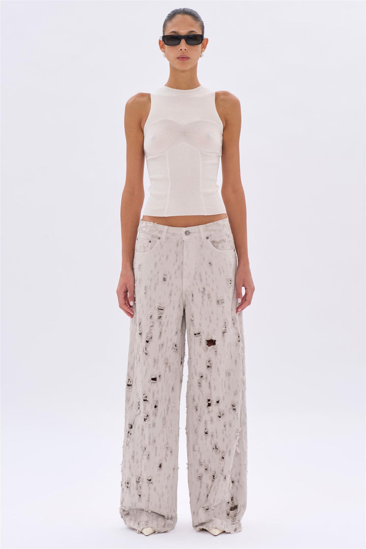 Bethany Bull Destroyed Wind Grey