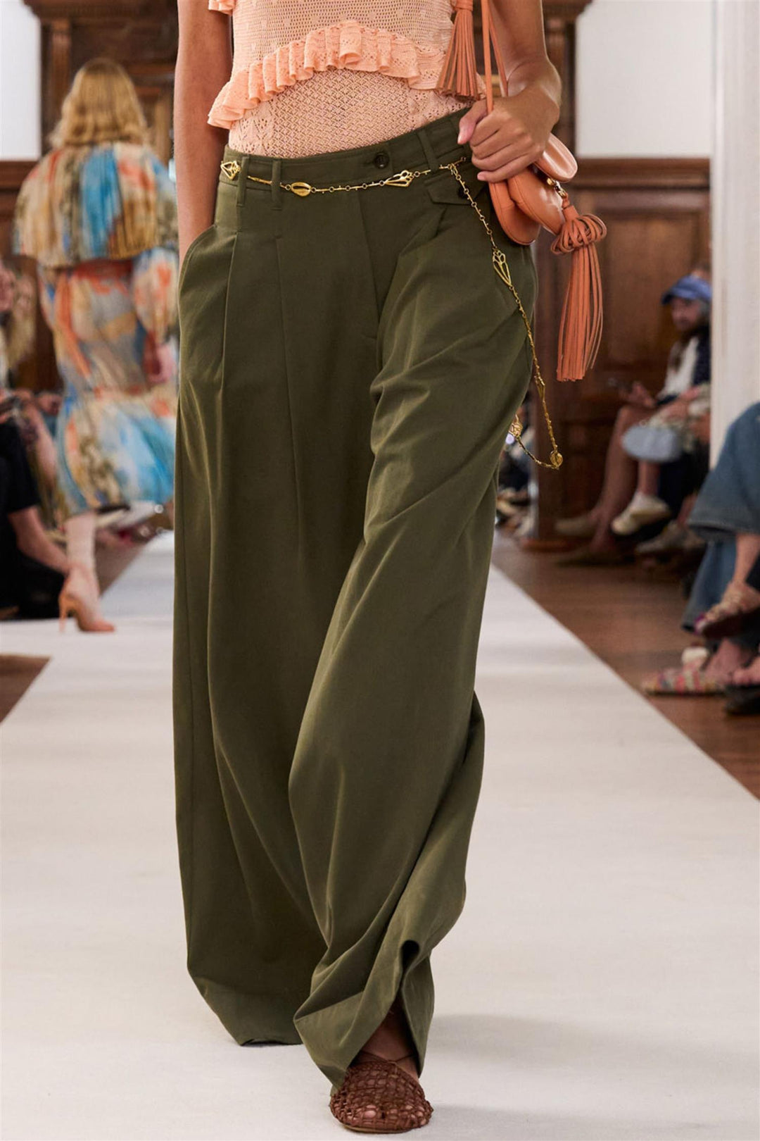 Motherwell Wide Leg Trouser Pinon