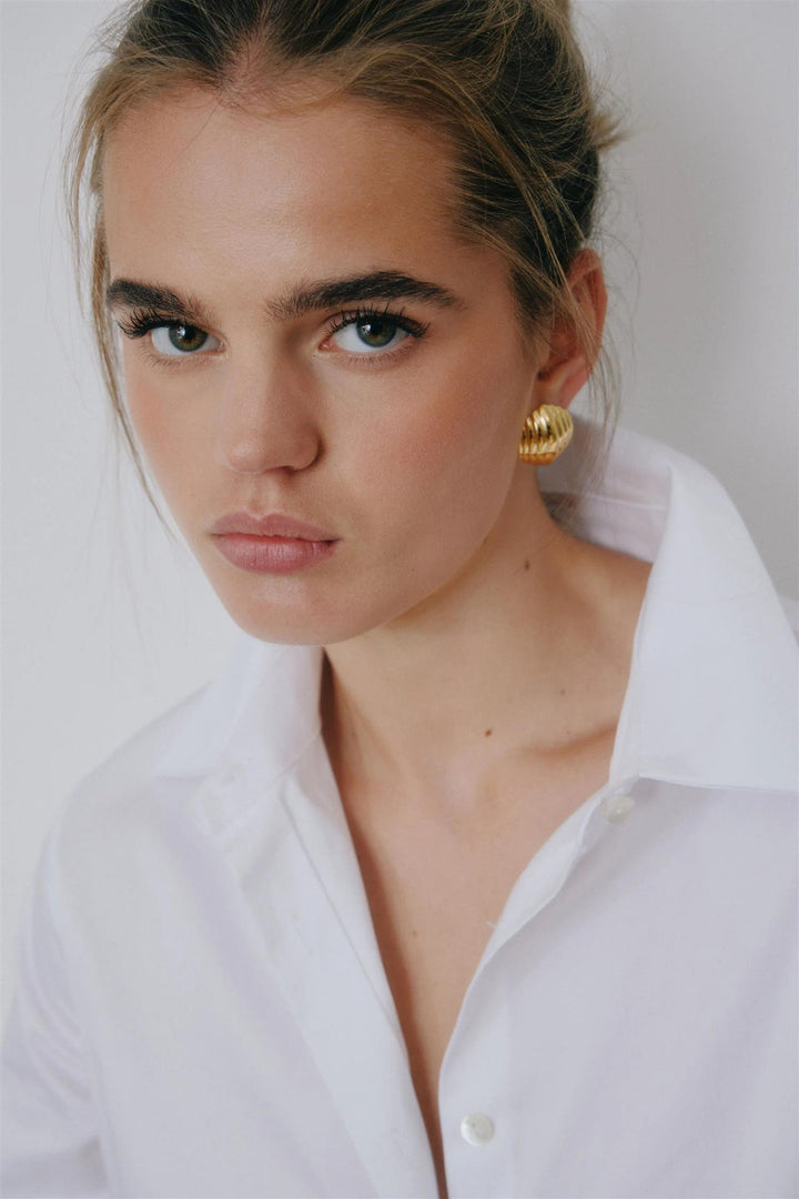 Madeleine Studs Large Plated