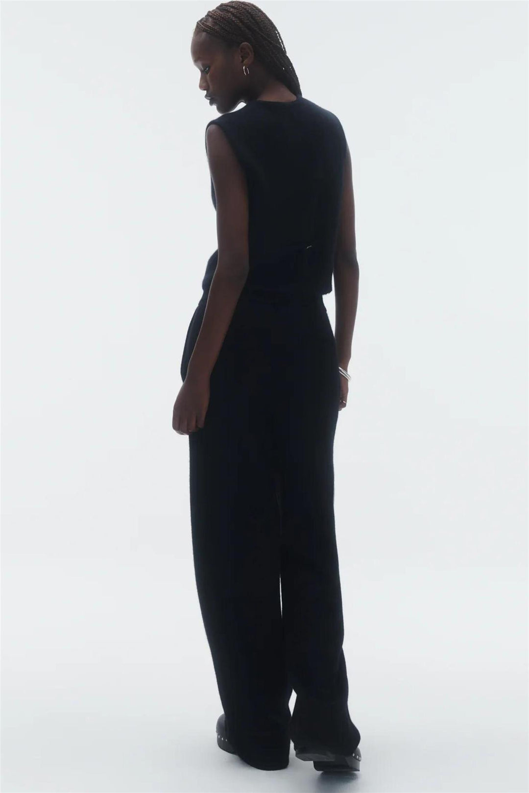 Tailored Cashmere Pant Black