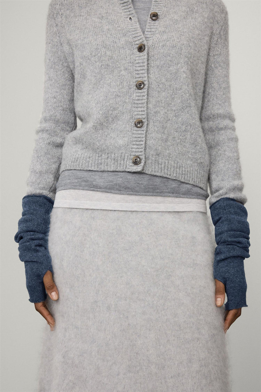 Aspen Cashmere Arm Warmers Night Fall