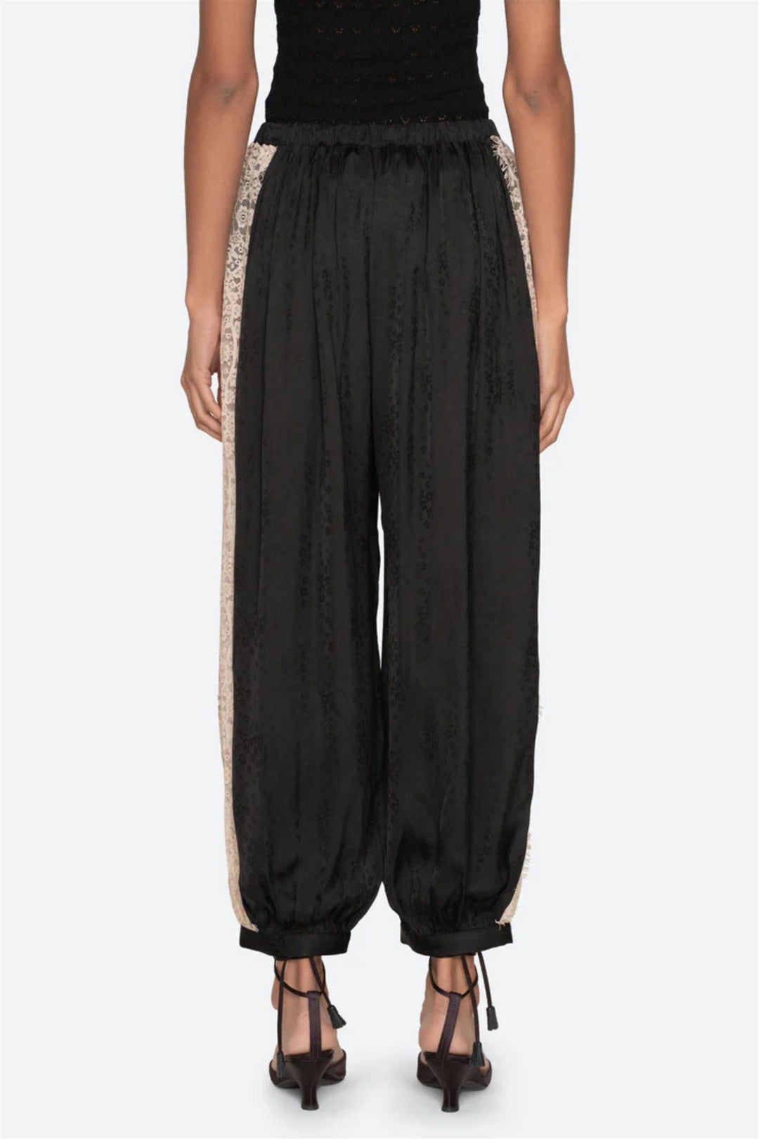 Ethel Solid Bloomer Pants Black