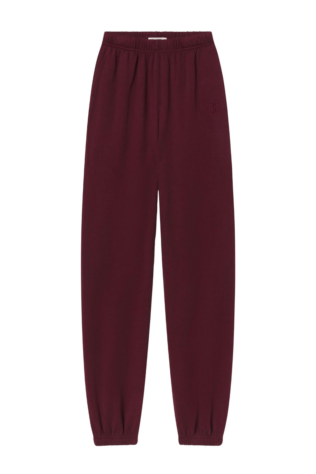 Boyfriend Pocket Sweatpant Oxblood