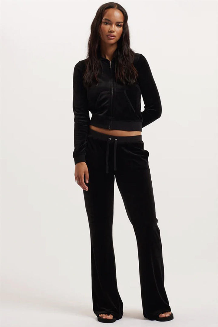 Caisa Ultra Low Rise Pants Black