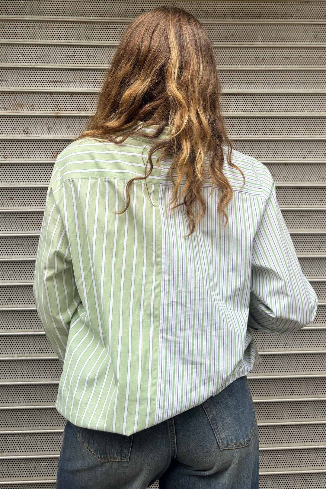 Contrasted Shirt CMS393 Size 38