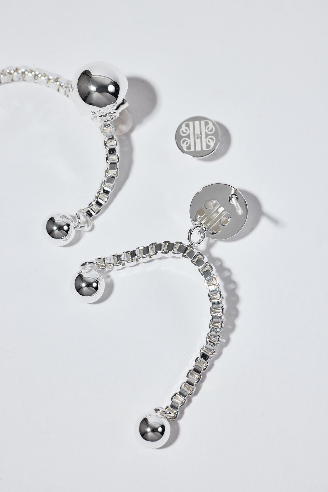 Tiny Solar Studs Silver