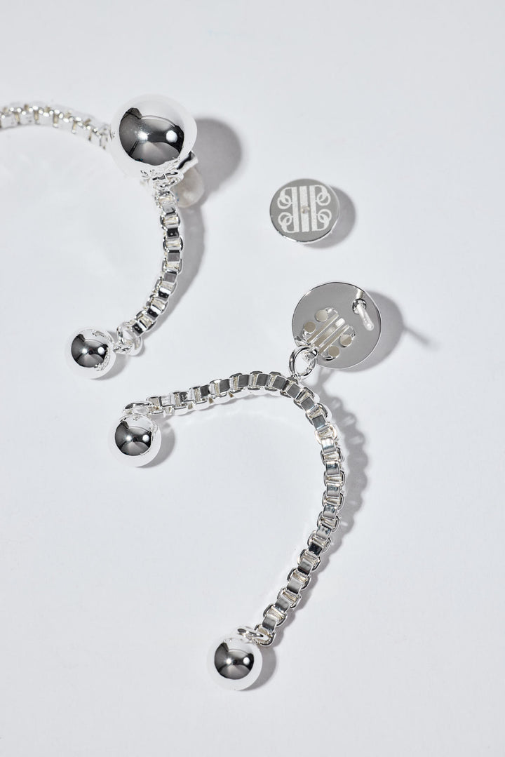 Tiny Solar Studs Silver