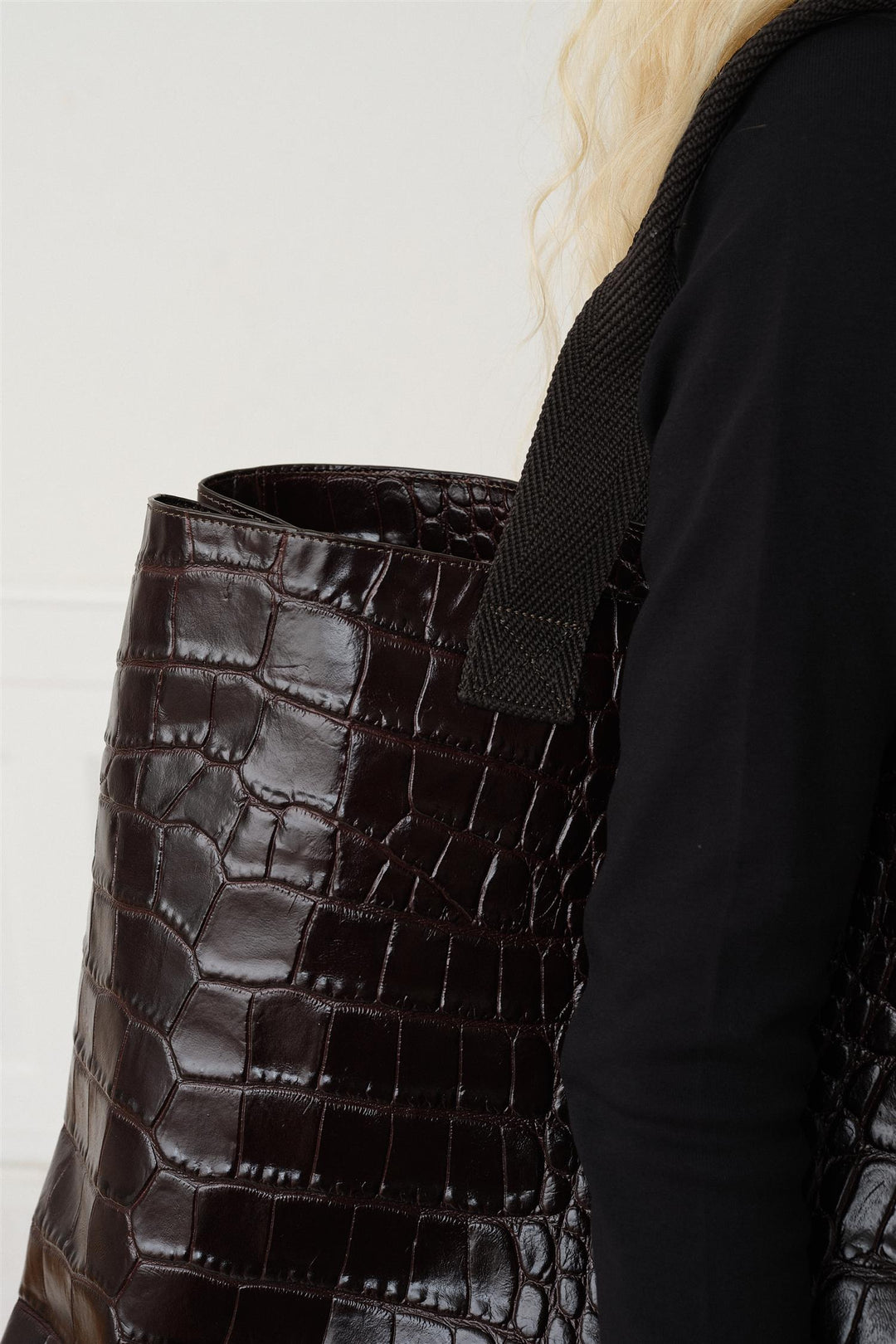 Smidstrup Bag Brown Croco