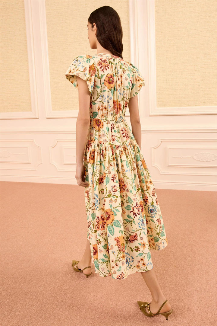 Marin Midi Dress Abalone